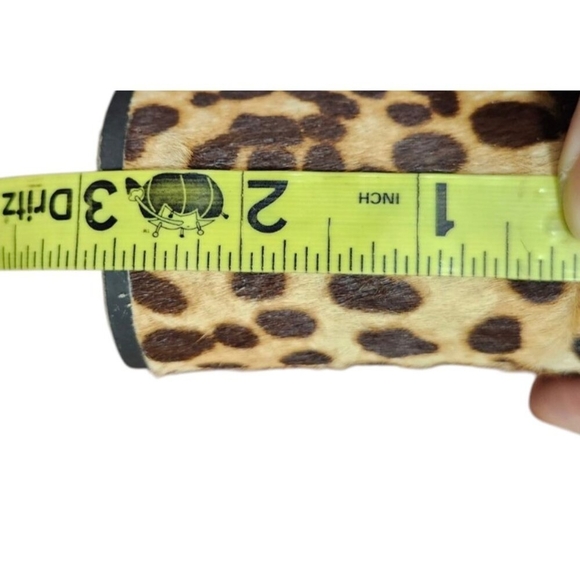 J. Crew $248 Sadie Ankle Boots in Leopard Calf Hair Size 8.5 - Picture 10 of 14